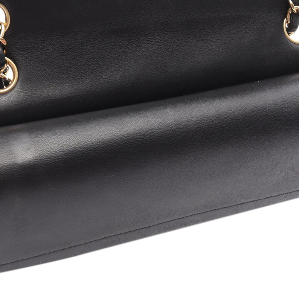 Pre-Loved Chanel Medium Classic Lambskin Double Flap - Picture 9 of 12